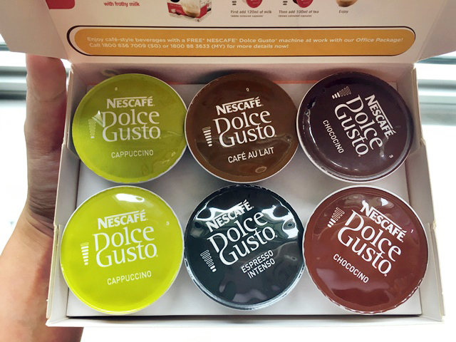 Nescafe Dolce Gusto capsules