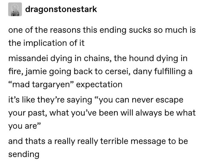 Daenerys ending