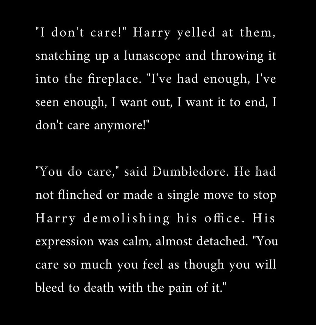 harry potter don't care
