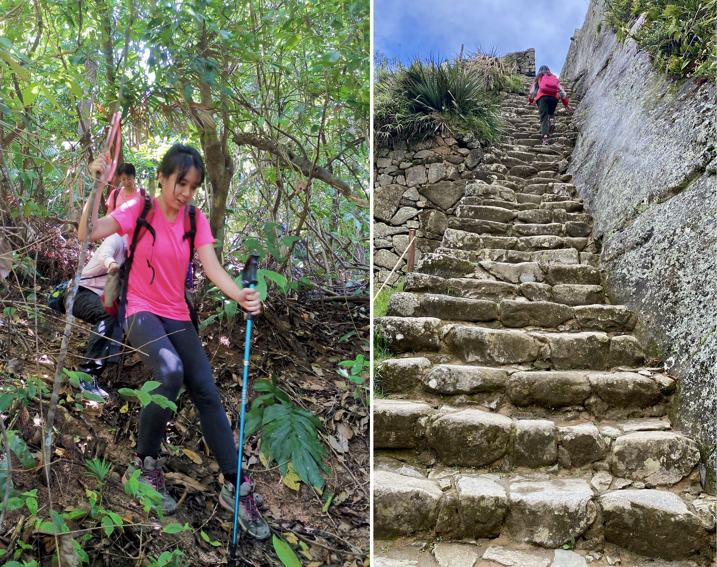 training hike